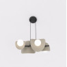 Lampa wisząca ELEMENTI 4 BL MOKKA 1493/4 EMIBIG