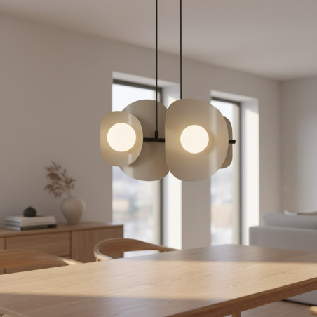 Lampa wisząca ELEMENTI 4 BL MOKKA 1493/4 EMIBIG