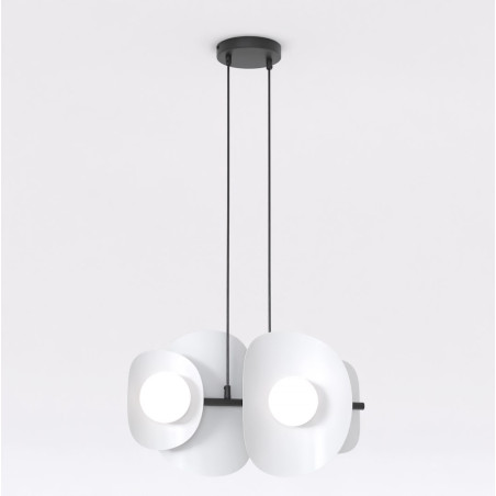 Lampa wisząca ELEMENTI 4 BL GRAY 1494/4 EMIBIG