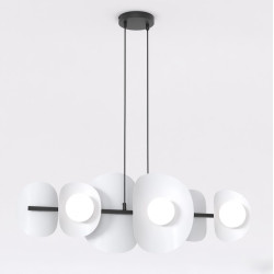 Lampa wisząca ELEMENTI 6 BL GRAY 1494/6 EMIBIG