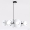 Lampa wisząca ELEMENTI 6 BL GRAY 1494/6 EMIBIG