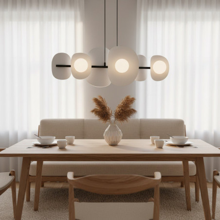 Lampa wisząca ELEMENTI 6 BL GRAY 1494/6 EMIBIG