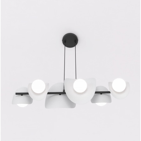Lampa wisząca ELEMENTI 6 BL GRAY 1494/6 EMIBIG