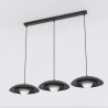 Lampa wisząca SKIN 3 BLACK 1603/3 EMIBIG