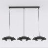 Lampa wisząca SKIN 3 BLACK 1603/3 EMIBIG