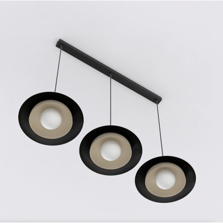 Lampa wisząca SKIN 3 BL MOKKA 1604/3 EMIBIG