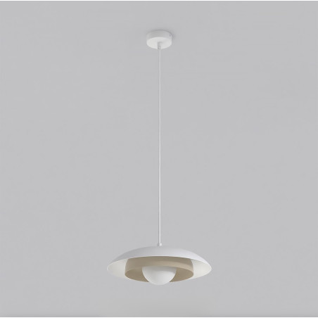 Lampa wisząca SKIN 1 WH MOKKA 1605/1 EMIBIG