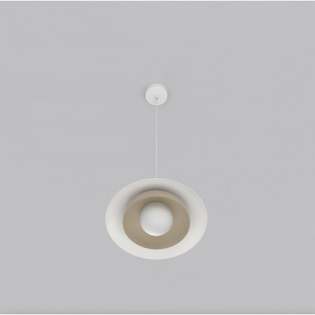 Lampa wisząca SKIN 1 WH MOKKA 1605/1 EMIBIG