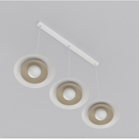Lampa wisząca SKIN 3 WH MOKKA 1605/3 EMIBIG