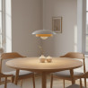 Lampa wisząca SKIN 1 WH ORANGE 1606/1 EMIBIG