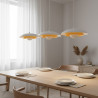 Lampa wisząca SKIN 3 WH ORANGE 1606/3 EMIBIG