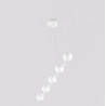 Lampa wisząca SINUS WH OPAL 1583/5 EMIBIG