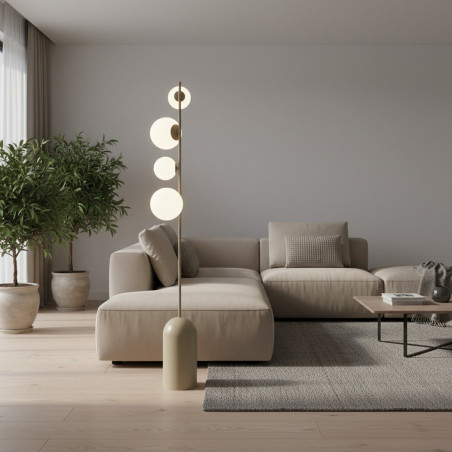 Lampa podłogowa ETNO LP4 MOKKA 1501/LP4 EMIBIG