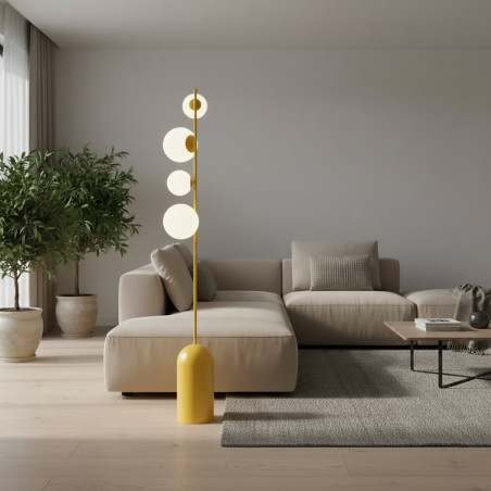 Lampa podłogowa ETNO LP4 ORANGE 1502/LP4 EMIBIG