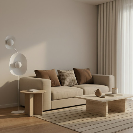 Lampa podłogowa DELULU LP2 WHITE 1601/LP2 EMIBIG