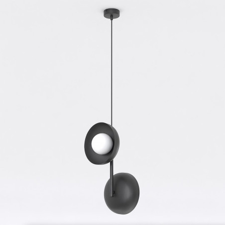 Lampa wisząca VANILA 2 BLACK 1595/2 EMIBIG