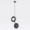 Lampa wisząca VANILA 2 BLACK 1595/2 EMIBIG