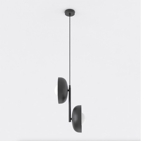 Lampa wisząca VANILA 2 BLACK 1595/2 EMIBIG