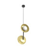 Lampa wisząca VANILA 2 BL GOLD 1596/2 EMIBIG