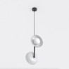 Lampa wisząca VANILA 2 BL GRAY 1597/2 EMIBIG