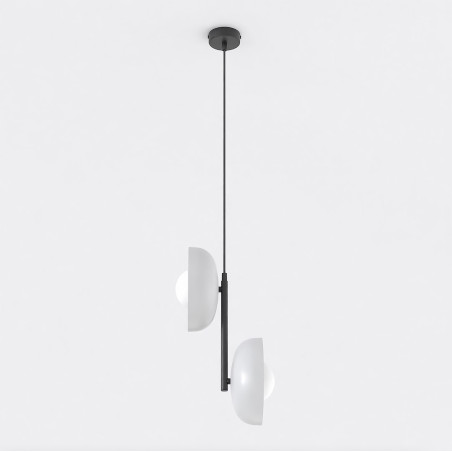 Lampa wisząca VANILA 2 BL GRAY 1597/2 EMIBIG
