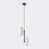 Lampa wisząca VANILA 2 BL GRAY 1597/2 EMIBIG