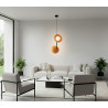 Lampa wisząca VANILA 2 ORANGE 1599/2 EMIBIG