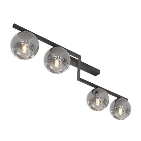 Lampa sufitowa NATON 4 BL GRAFIT 1509/4 EMIBIG