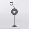 Lampa podłogowa KISS LP2 BLACK 1607/LP2 EMIBIG