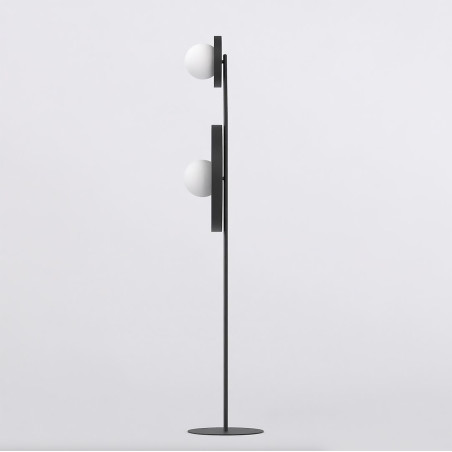 Lampa podłogowa KISS LP2 BLACK 1607/LP2 EMIBIG
