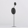 Lampa podłogowa KISS LP2 BLACK 1607/LP2 EMIBIG
