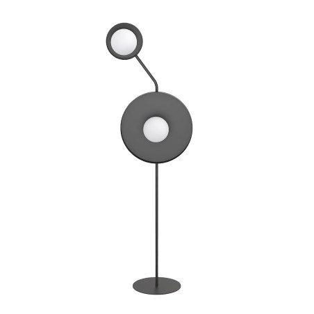 Lampa podłogowa KISS LP2 BLACK 1607/LP2 EMIBIG