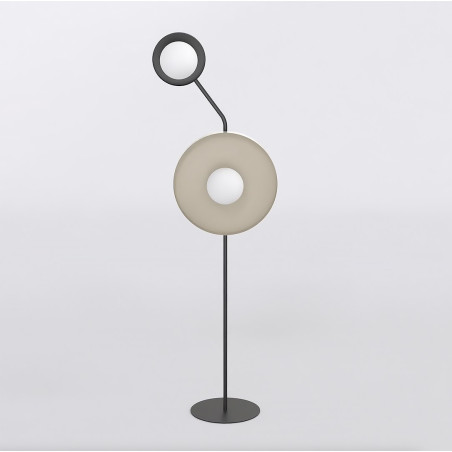 Lampa podłogowa KISS LP2 BL MOKKA 1608/LP2 EMIBIG