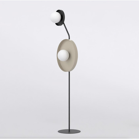 Lampa podłogowa KISS LP2 BL MOKKA 1608/LP2 EMIBIG