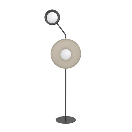 Lampa podłogowa KISS LP2 BL MOKKA 1608/LP2 EMIBIG