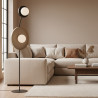 Lampa podłogowa KISS LP2 BL MOKKA 1608/LP2 EMIBIG
