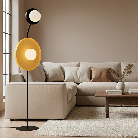Lampa podłogowa KISS LP2 BL ORANGE 1610/LP2 EMIBIG
