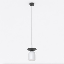 Lampa wisząca EGO 1 BL GRAY 1611/1 EMIBIG