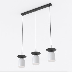 Lampa wisząca EGO 3 BL GRAY 1611/3 EMIBIG