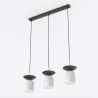 Lampa wisząca EGO 3 BL GRAY 1611/3 EMIBIG