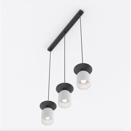 Lampa wisząca EGO 3 BL GRAY 1611/3 EMIBIG