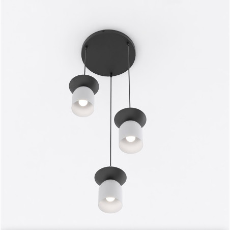 Lampa wisząca EGO 3 PREM BL GRAY 1611/3PREM EMIBIG