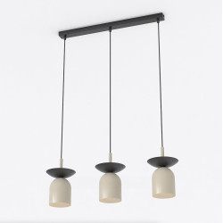 Lampa wisząca EGO 3 BL MOKKA 1612/3 EMIBIG