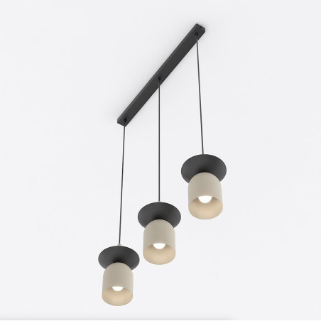 Lampa wisząca EGO 3 BL MOKKA 1612/3 EMIBIG