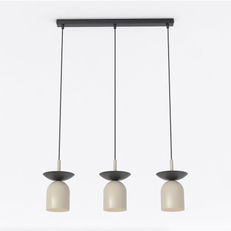 Lampa wisząca EGO 3 BL MOKKA 1612/3 EMIBIG
