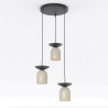 Lampa wisząca EGO 3 PREM BL MOKKA 1612/3PREM EMIBIG
