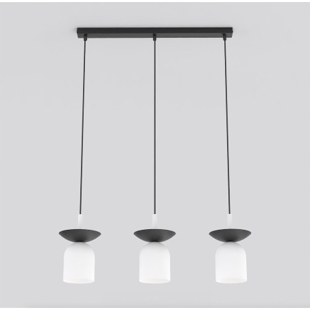 Lampa wisząca EGO 3 BL WHITE 1613/3 EMIBIG