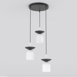 Lampa wisząca EGO 3 PREM BL WHITE 1613/3PREM EMIBIG