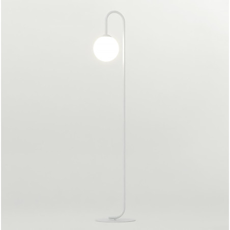 Lampa podłogowa FLOR LP1 WHITE 1498/LP1 EMIBIG