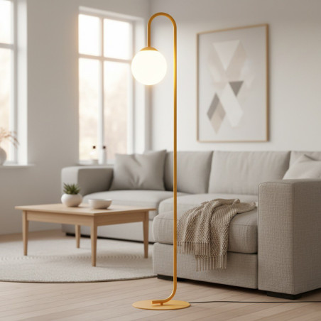 Lampa podłogowa FLOR LP1 ORANGE 1499/LP1 EMIBIG